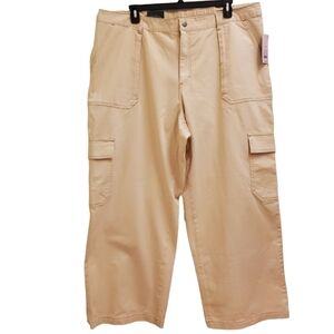 Wild FABLE High-Rise Wide Leg Cargo ‎ Pants